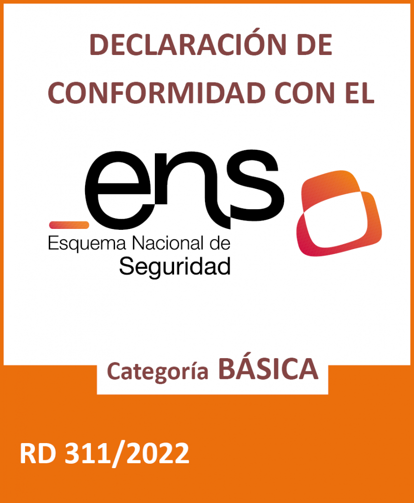 Declaración de conformidad ENS categoría básica RD 311/2022